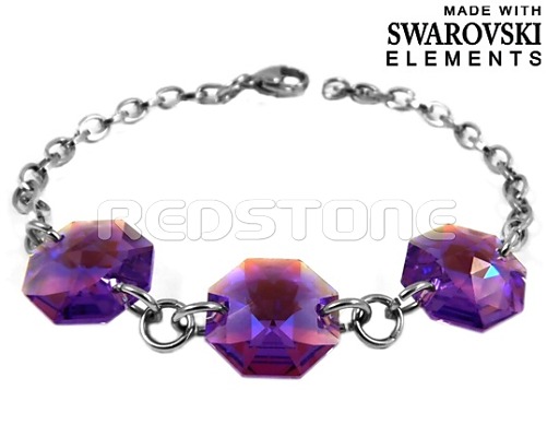 Náramok Swarovski Elements RED8024